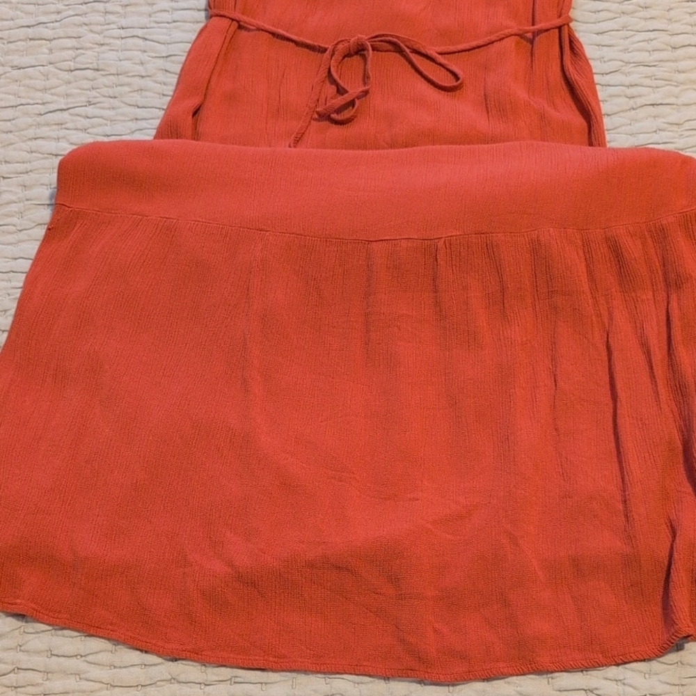 LOFT Terracotta Sleeveless Maxi-Dress - Picture 6 of 12
